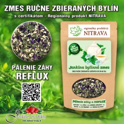 domáci sypaný čaj na reflux a pálenie záhy, domáce produkty a čaje zo slovenska